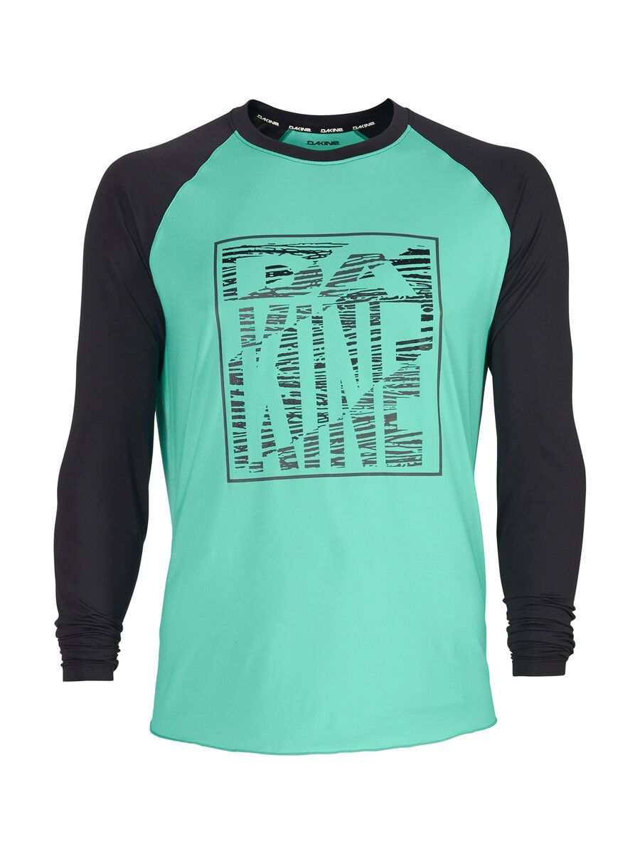Dakine Dropout L/S Jersey, electric mint - Bild 1