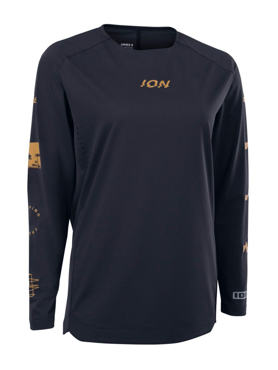 ION Bike Jersey Scrub LS Unisex, black - Bild 4