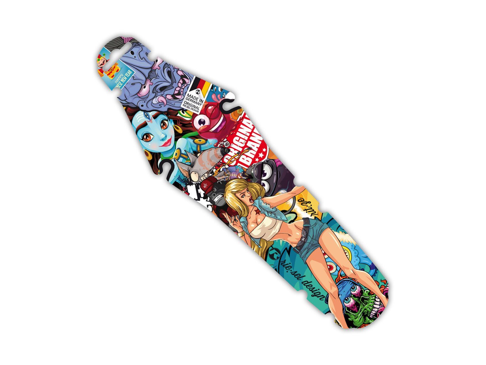 Riesel Design ritze, stickerbomb - Bild 1