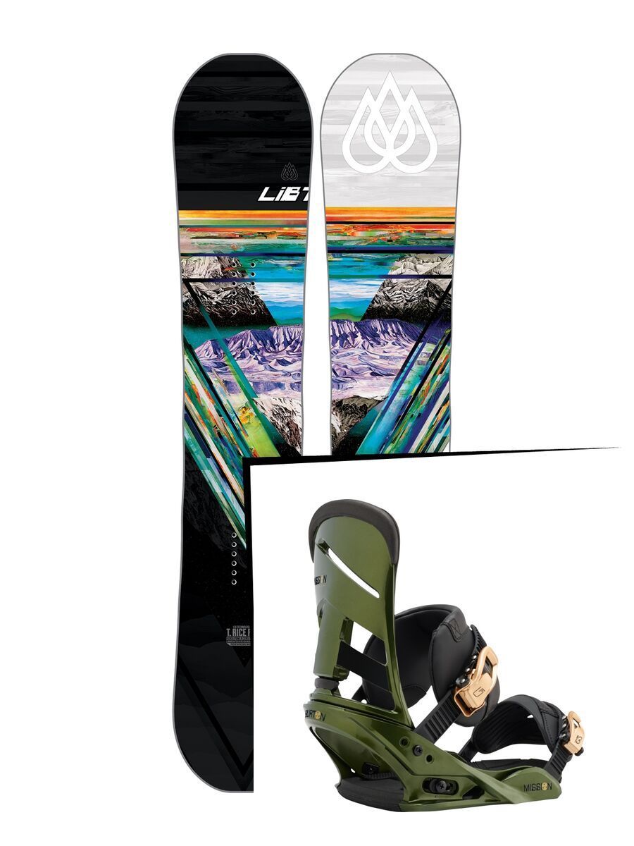 Set: Lib Tech T-Rice Pro 2017 + Burton Mission (1712882S) - Bild 1