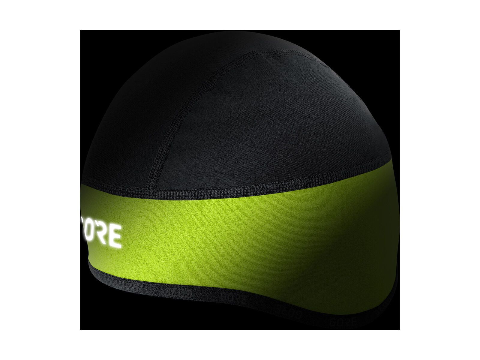 GOREWEAR C3 Gore Windstopper Helmet Kappe, neon yellow/black - Bild 3