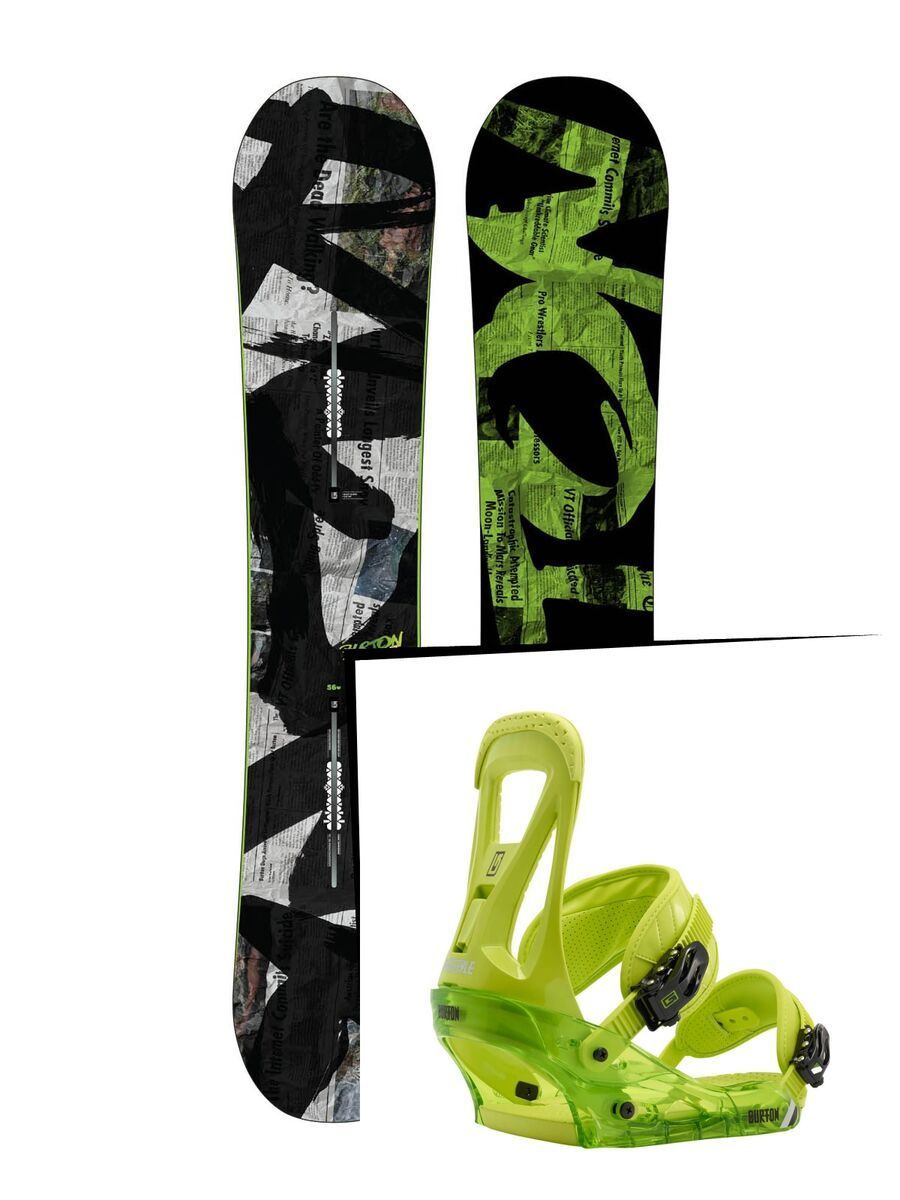 BURTON×BURTON BLUNT 154 freestyles M スノボ Set: Burton Blunt 2015
