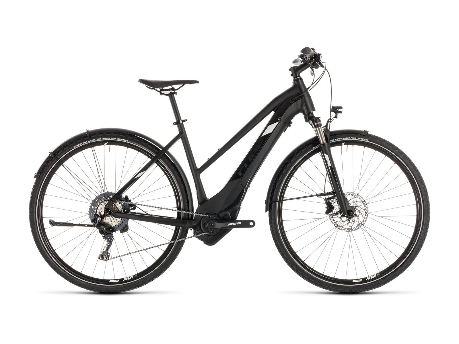 Cube Cross Hybrid Race Allroad 500 Trapeze, black´n´white - Bild 1