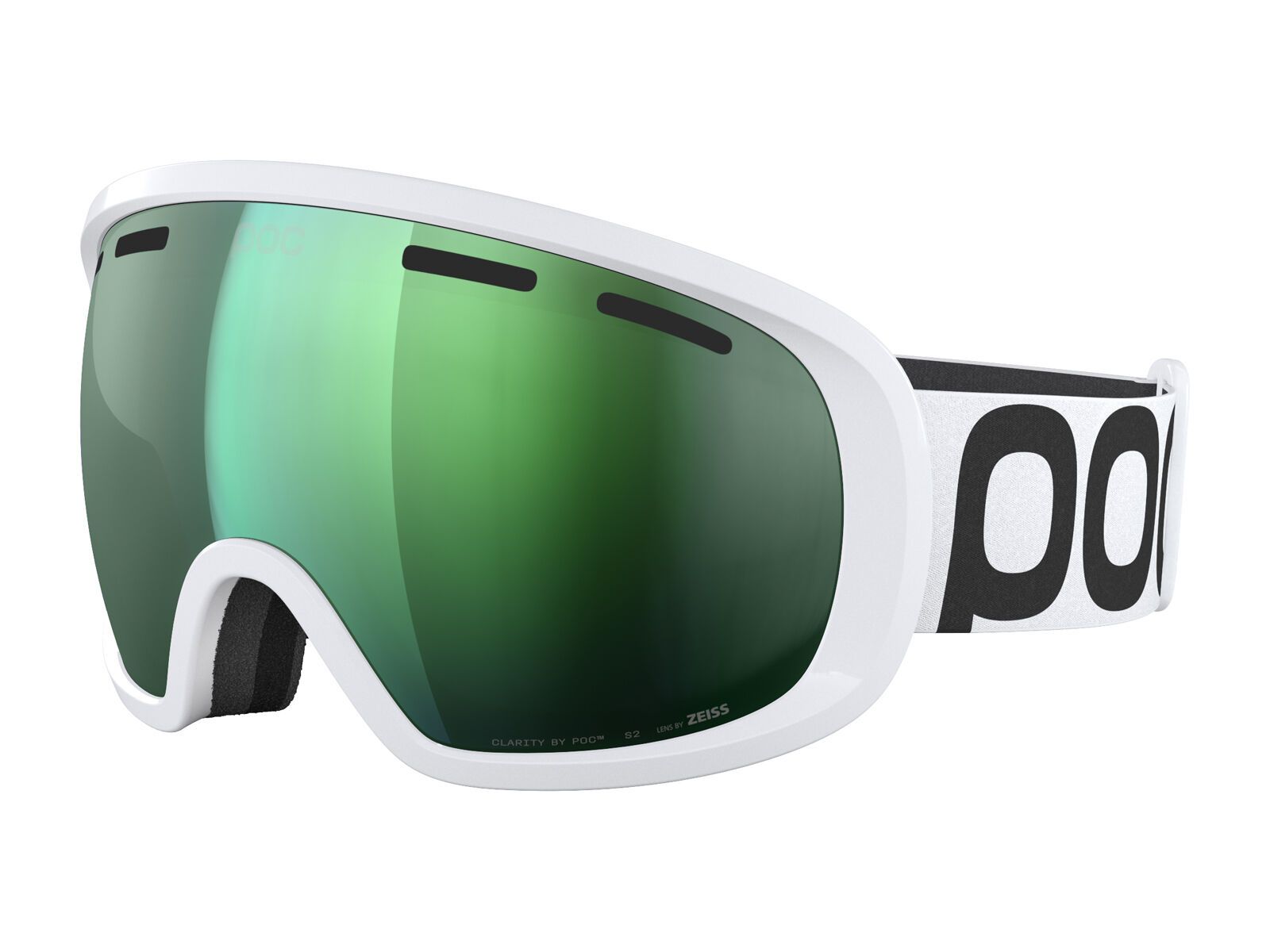 POC Fovea, Clarity Hi. Int. Partly Sunny Green / hydrogen white - Bild 1