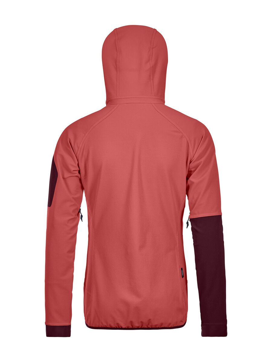 Ortovox Merino Naturtec Light Col Becchei Jacket W, blush - Bild 2