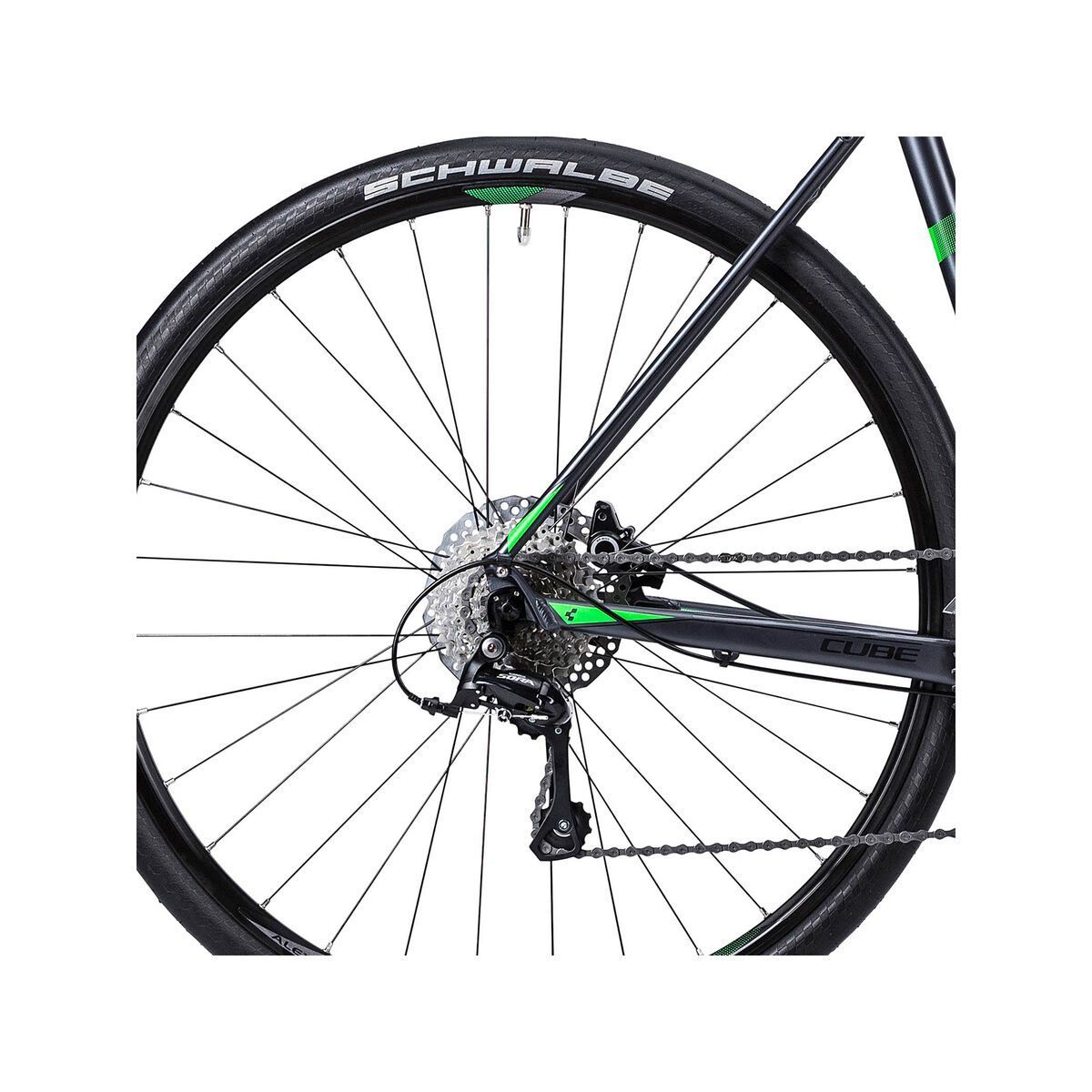 Cube SL Road Pro, anthrazit black green - Bild 4