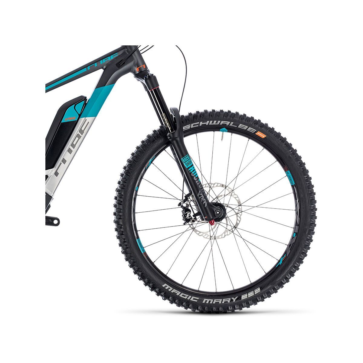 Cube Stereo Hybrid 160 Race 500 27.5, metal´n´grey - Bild 3