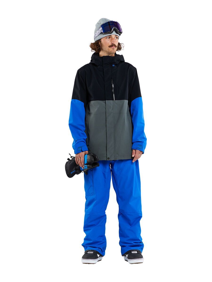 volcom GORE-TEXジャケット エレクトリックブルー VOLCOM OUTLET】VOLCOM Mens L Gore-Tex Jacket - Electric Blue