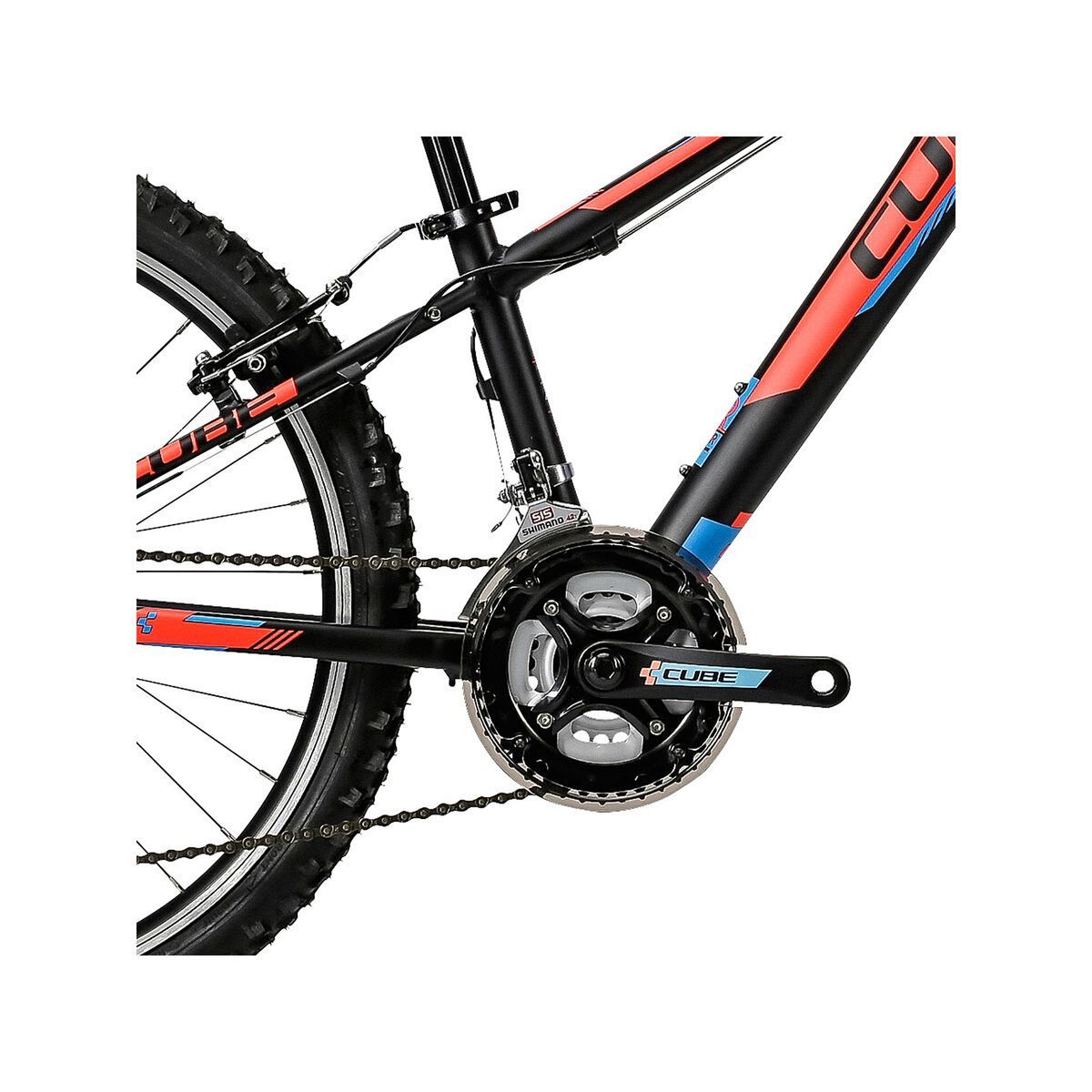 Cube Kid 240, black´n´flashred´n´blue - Bild 3