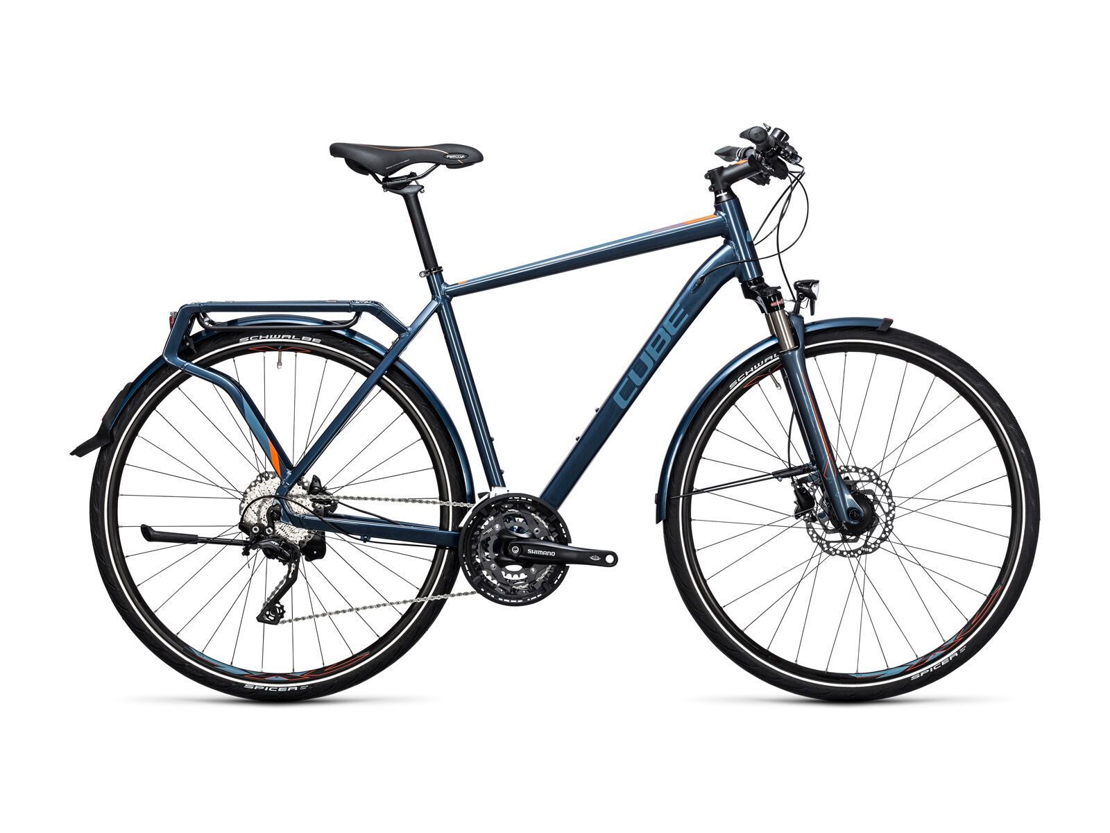 Cube Delhi Pro, smoky blue´n´flashorange - Bild 1