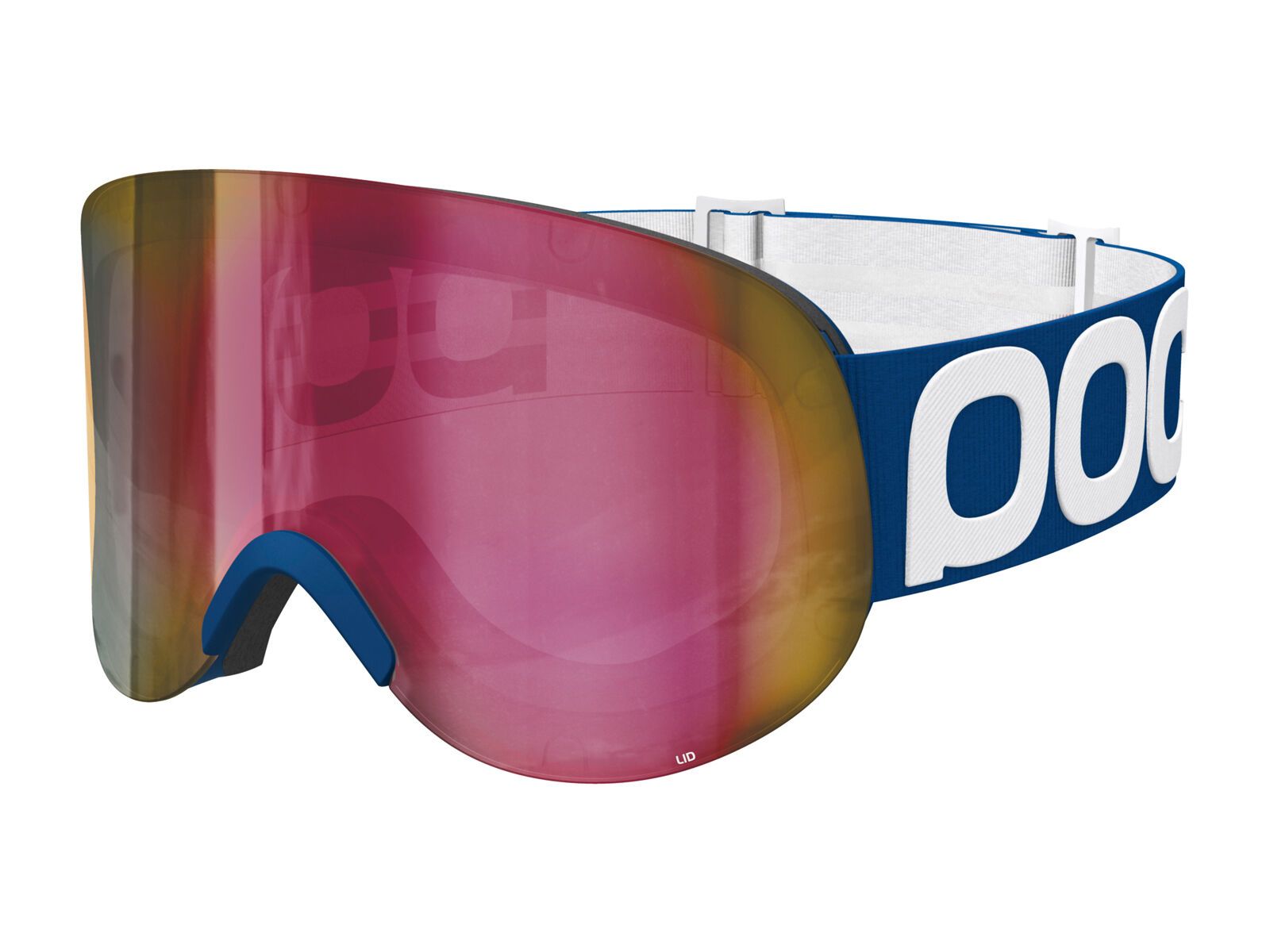 POC Lid, lead blue/Lens: persimmon red mirror - Bild 1