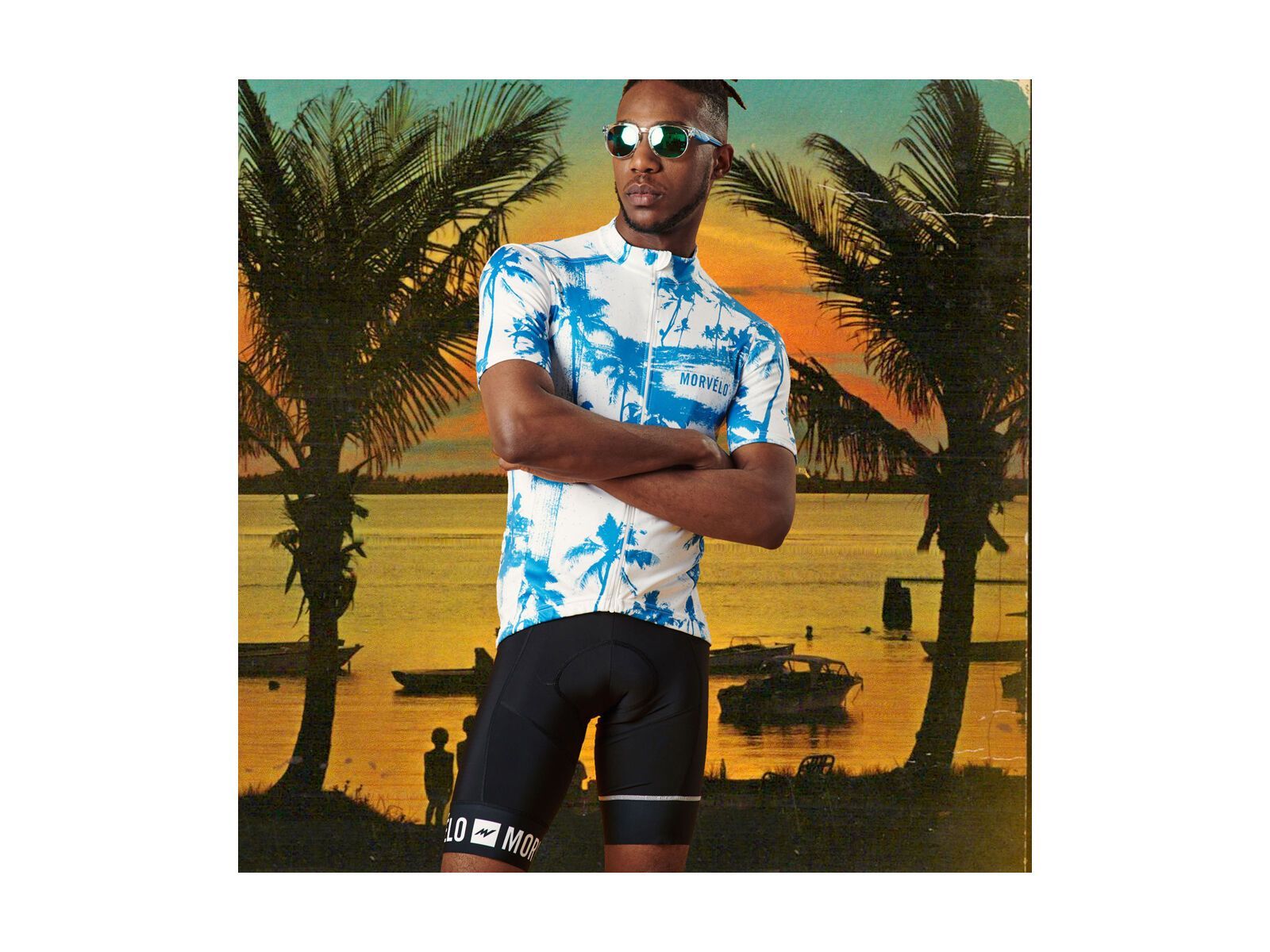 Morvelo Classic White NTH Series Bib Short, black - Bild 3