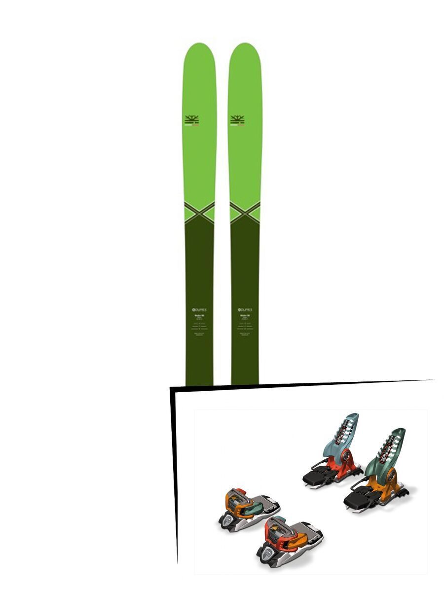 DPS Skis Set: Wailer 99 Pure3 Special Edition 2016 + Marker Jester 18 PRO - Bild 1