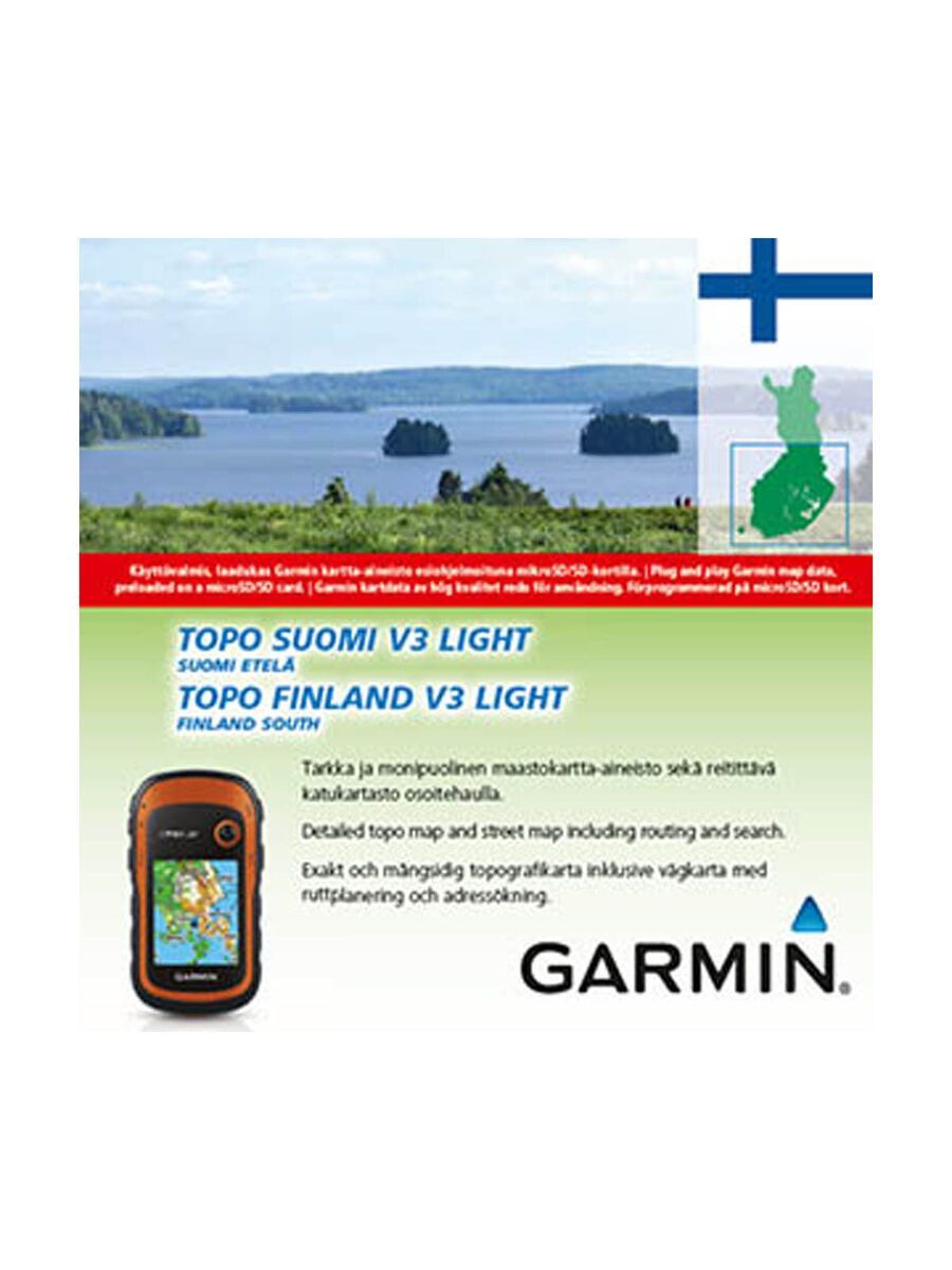 Garmin Topo Finnland v3 Light Süd (microSD) - Bild 1