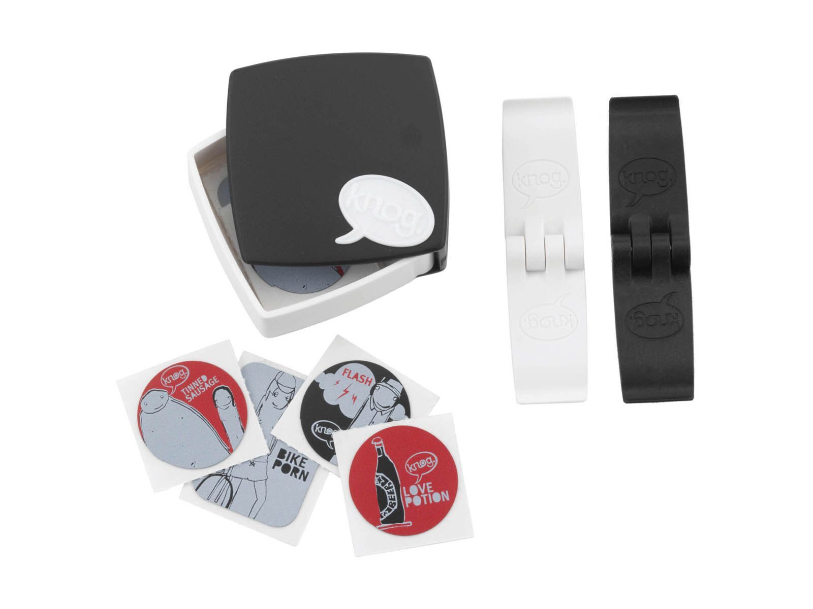 Knog PC Patches Kit, schwarz/pink - Bild 1