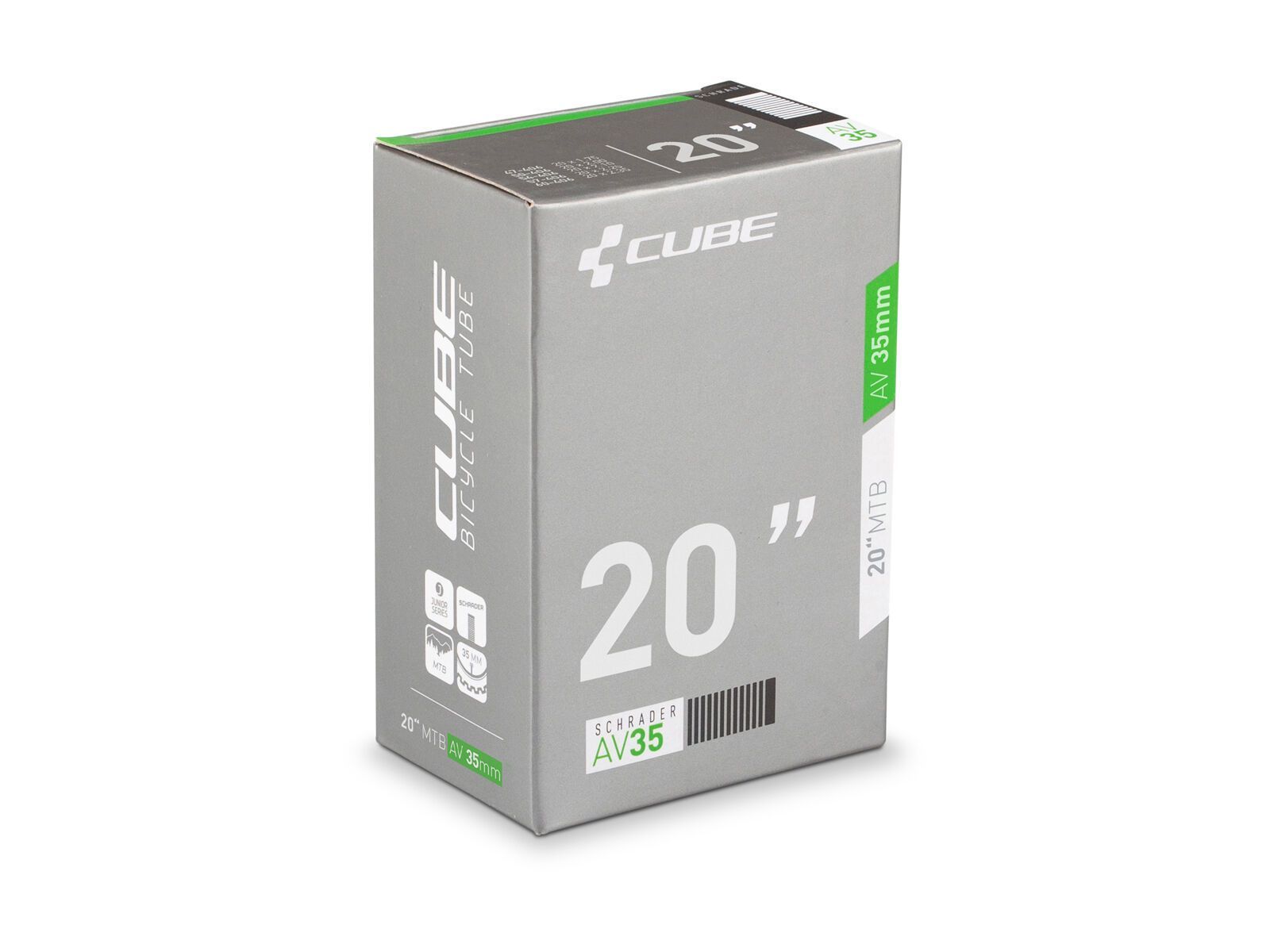 Cube Schlauch 20 Junior/MTB AV - 2.25-2.35, black - Bild 1