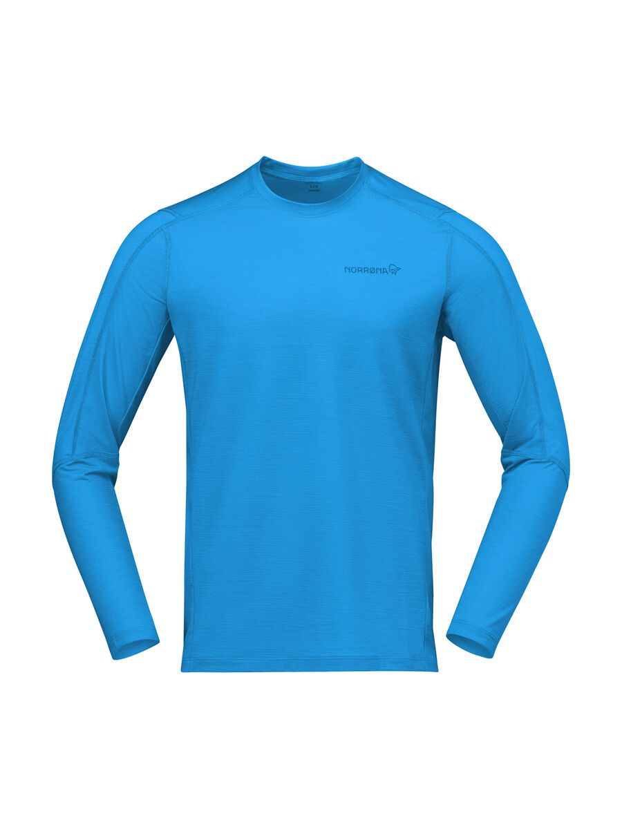Norrona falketind equaliserUll Long Sleeve M's, brilliant blue - Bild 1
