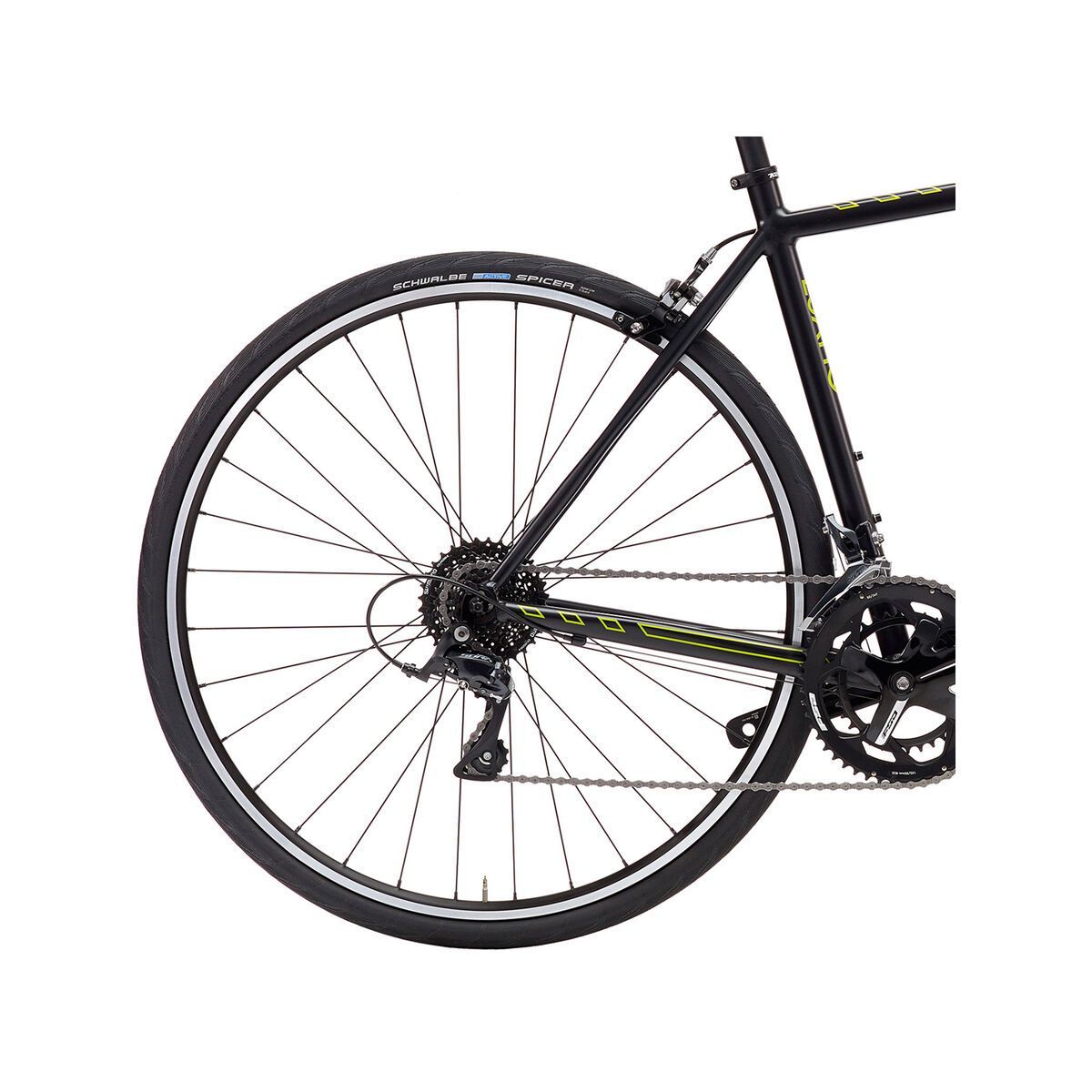 Kona Esatto, matt black/lime green - Bild 4