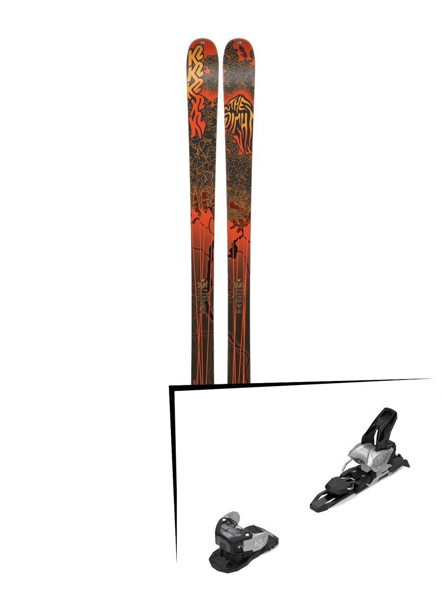 Set: K2 SKI Sight 2019 + Salomon Warden MNC 11 silver/black - Bild 1