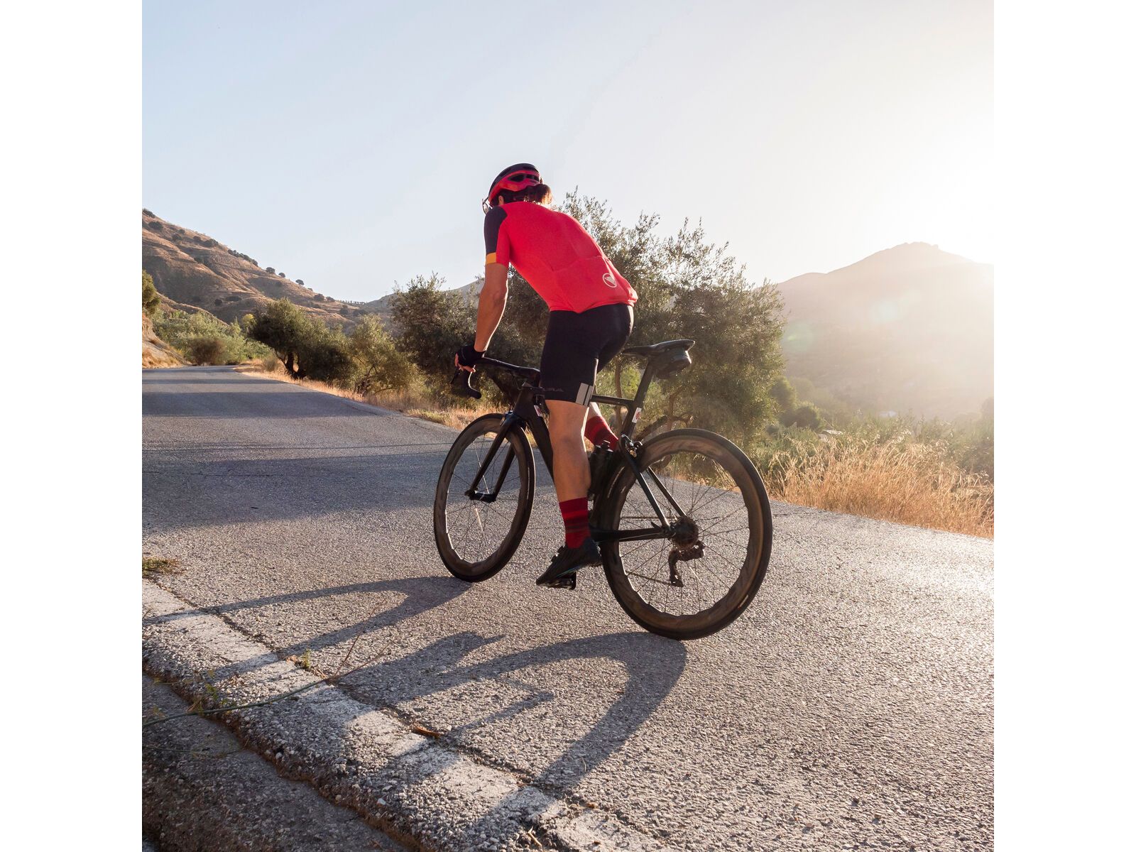 Endura FS260 Trikot (kurzarm) - Relaxed Fit, granatapfel - Bild 9