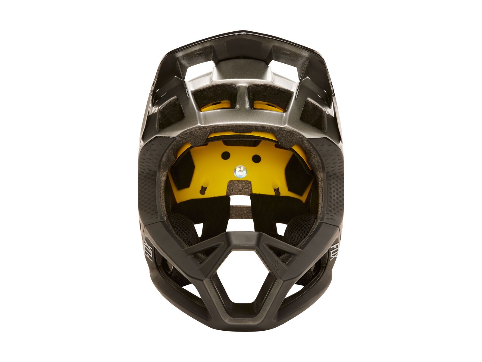 Fox Proframe Helmet Moth, black/silver - Bild 7