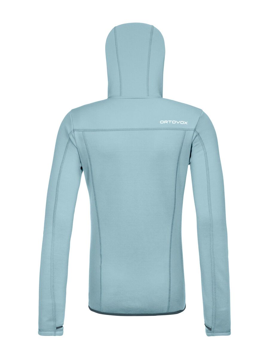 Ortovox Merino Fleece Hoody W, glacier grey - Bild 2