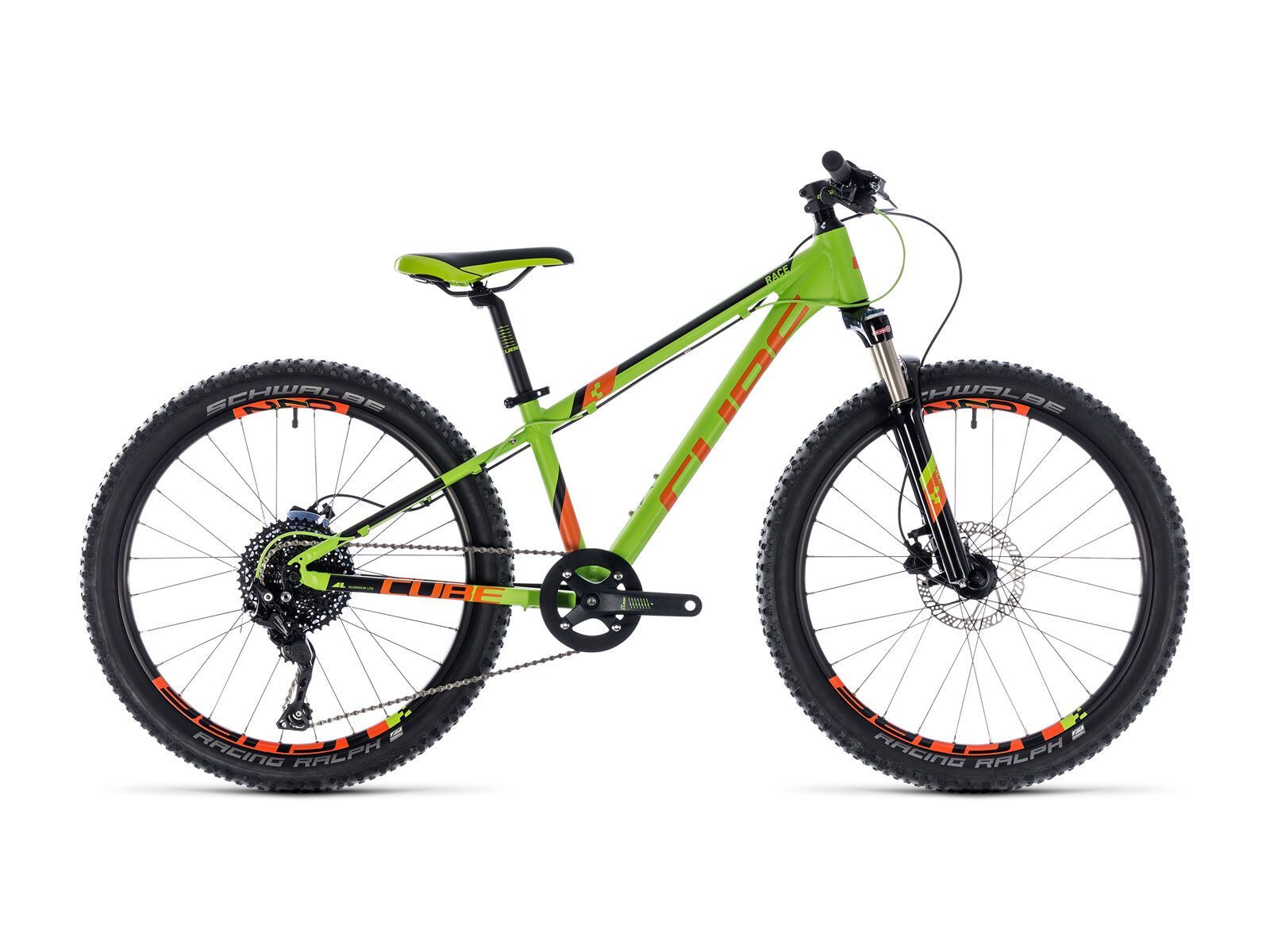 Cube Kid 240 Race, green´n´orange - Bild 1