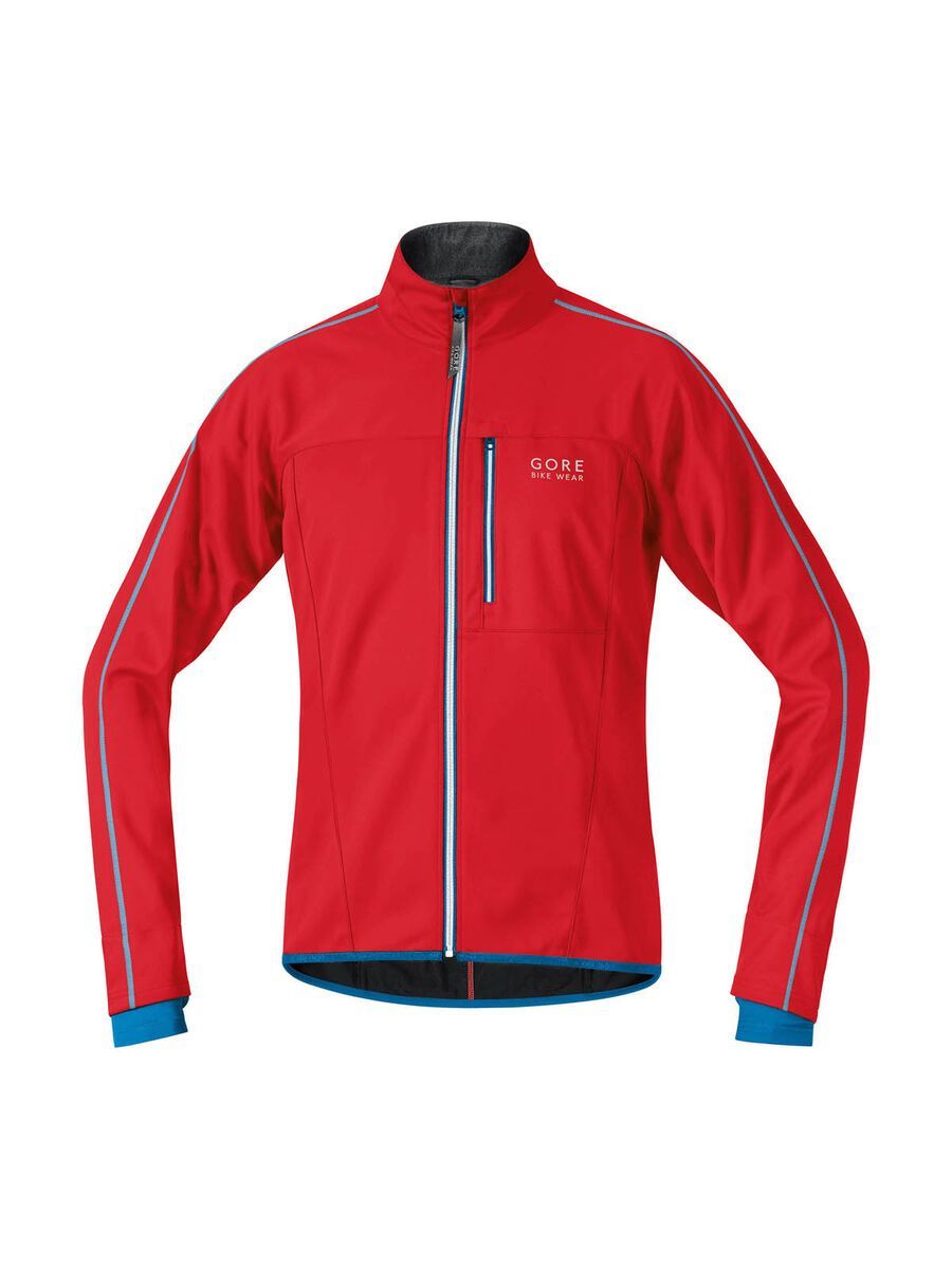 Gore Bike Wear Countdown 2.0 Windstopper Soft Shell Jacke, red/splash blue - Bild 1