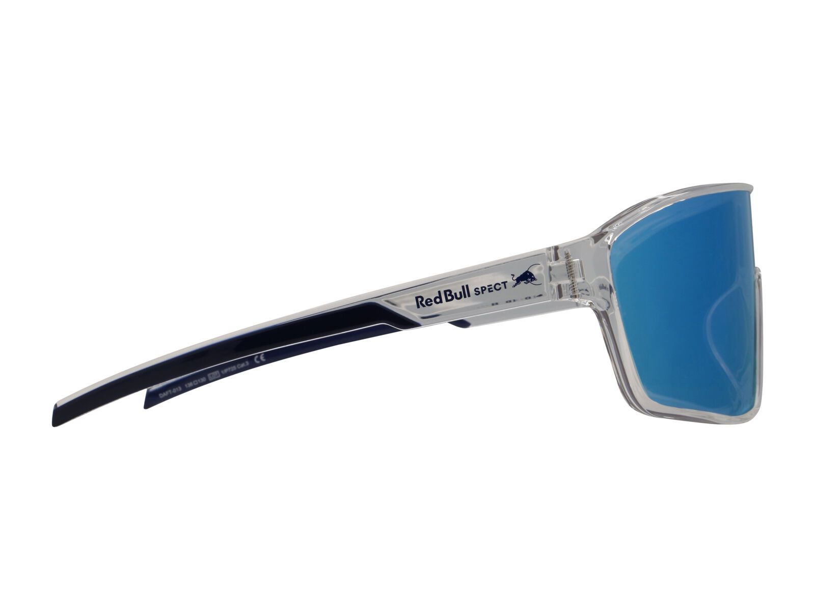 Red Bull Spect Eyewear Daft, Smoke/Blue Mirror / shiny x’tal clear - Bild 2