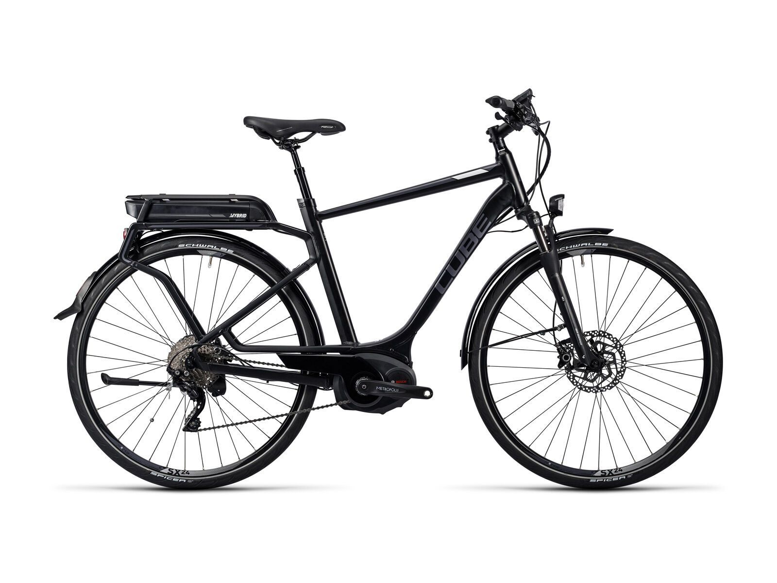 Cube Touring Hybrid Pro 400, black´n´grey - Bild 1