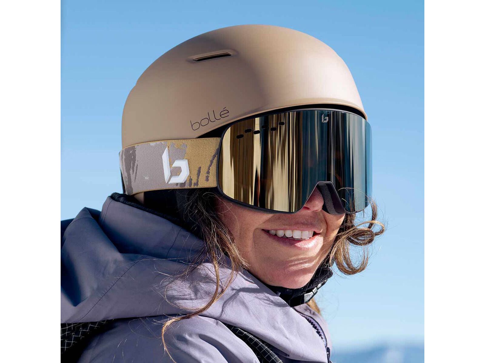 Bollé Nevada, Gold / rock camo matte - Bild 3