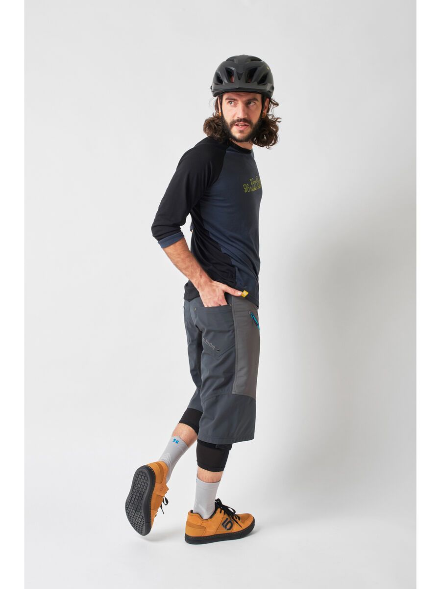 dirtlej Trailscout Half & Half Men, grey/turquoise - Bild 8