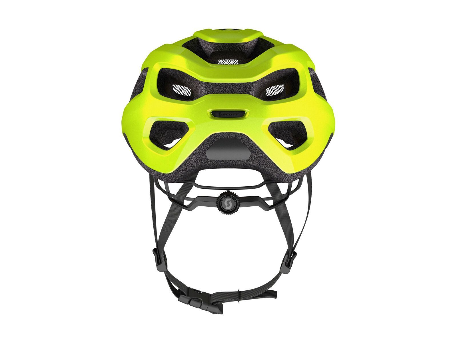 Scott Supra Helmet, yellow fluorescent - Bild 4