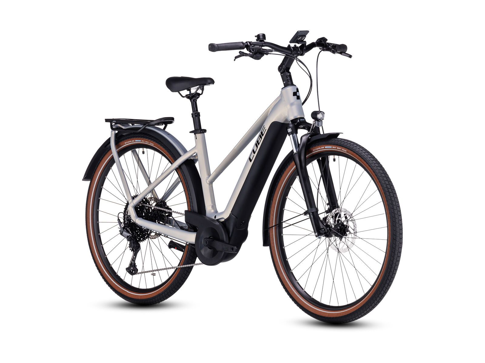 Cube Touring Hybrid Pro 625 Trapeze, pearlysilver´n´black - Bild 2