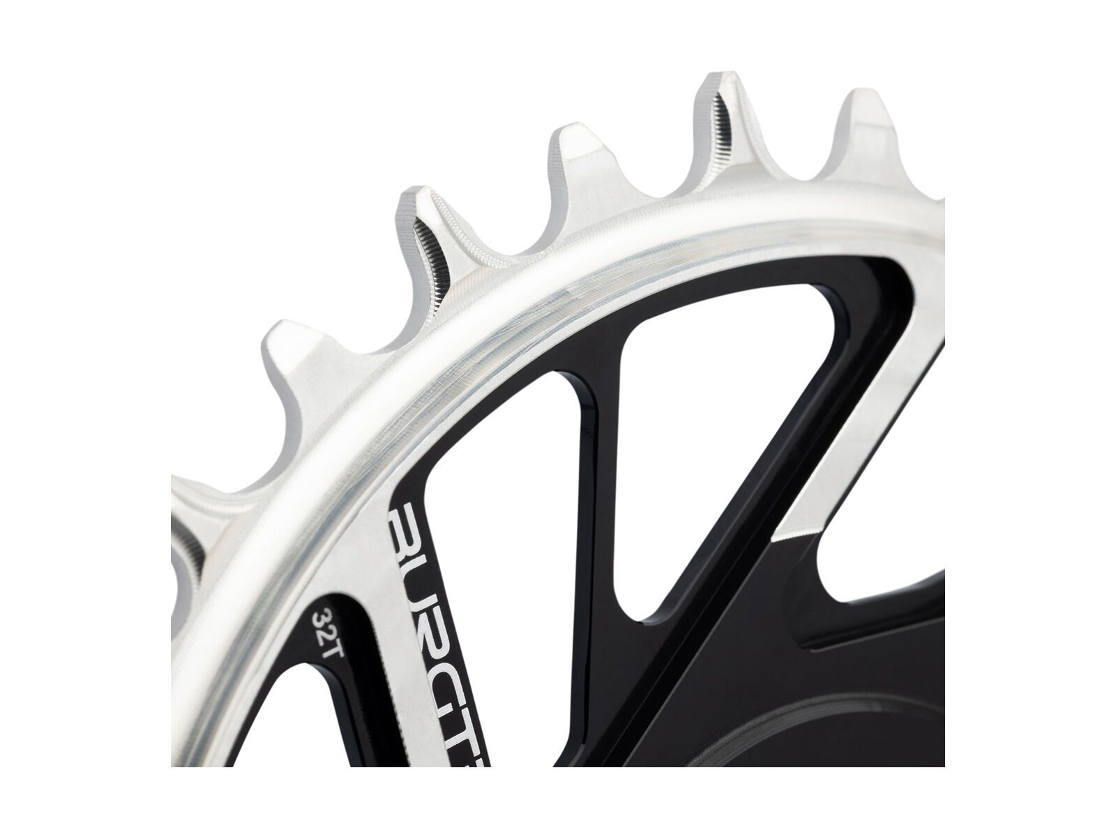 Burgtec 3 mm Offset Thick Thin Chainring SRAM 8-Bolt, black - Bild 12