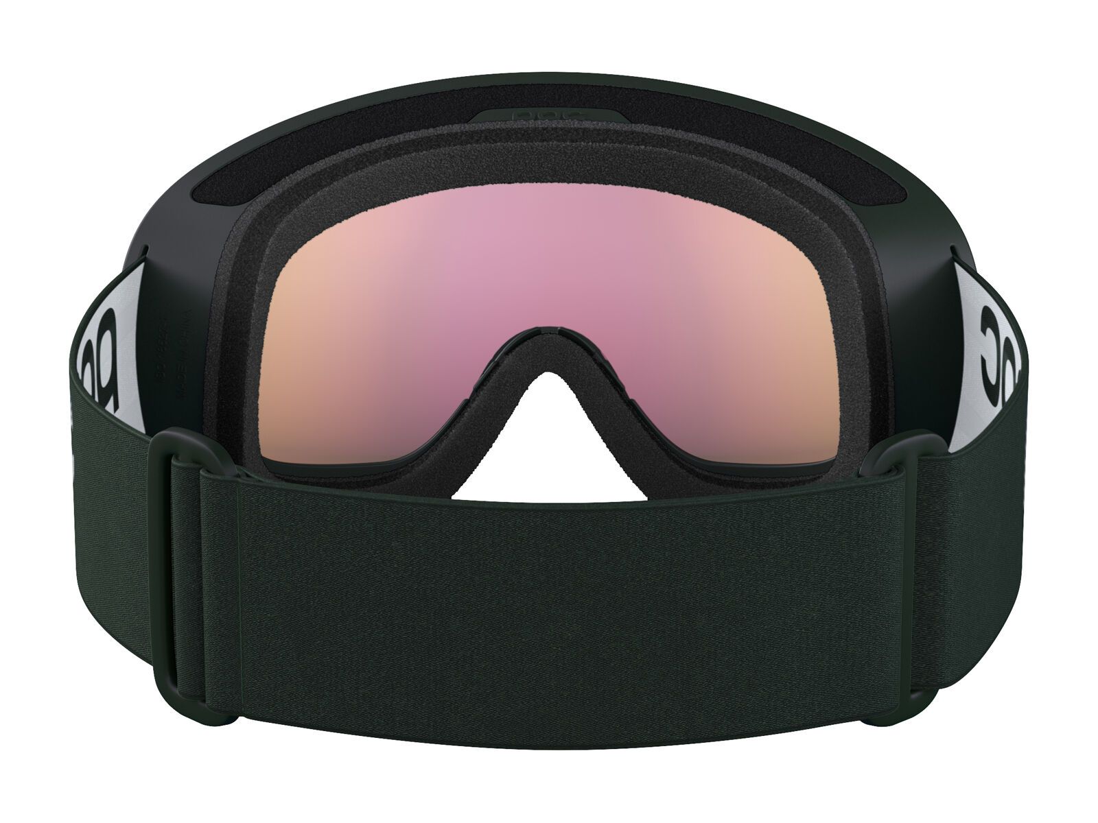 POC Fovea Mid, Clarity Intense Partly Sunny Orange / pargasite green - Bild 4