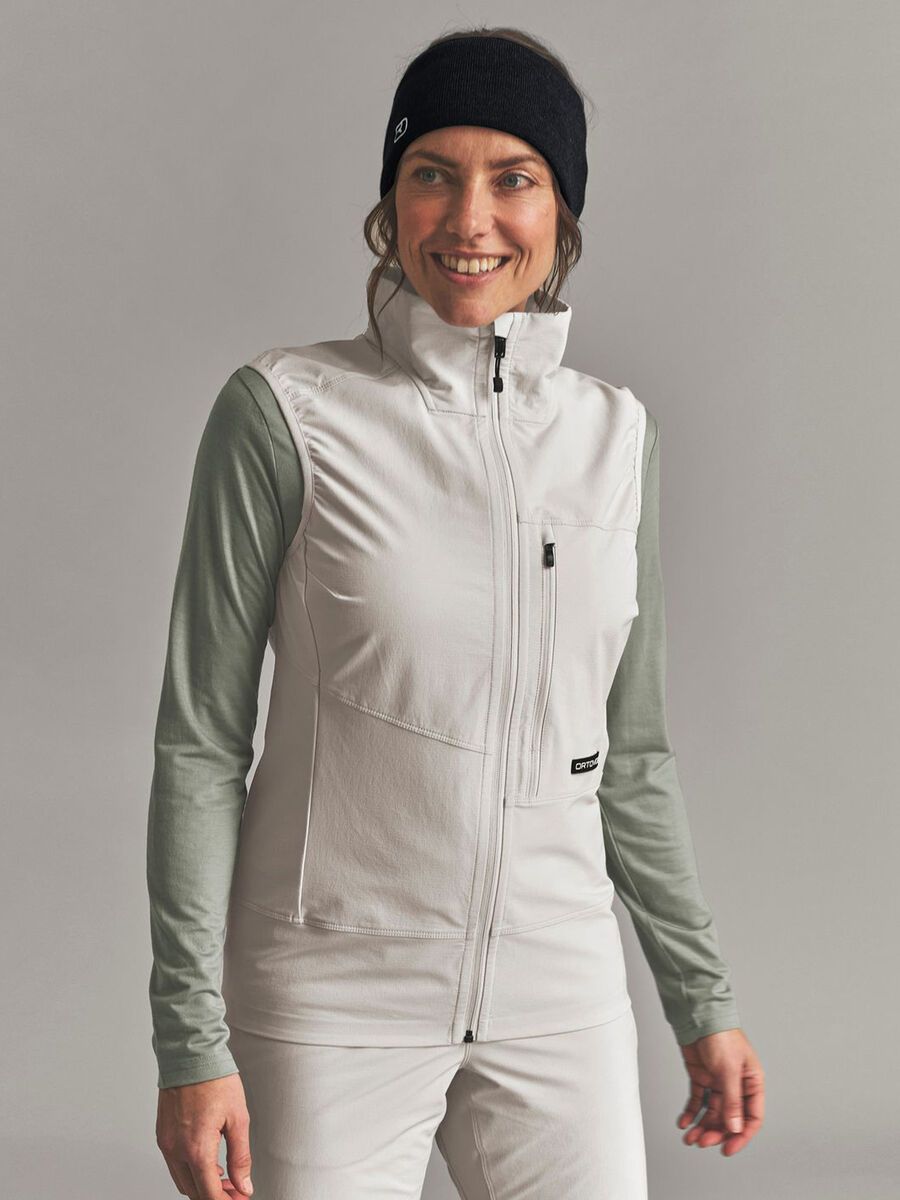 Ortovox Venet Softshell Vest W, white tea - Bild 4