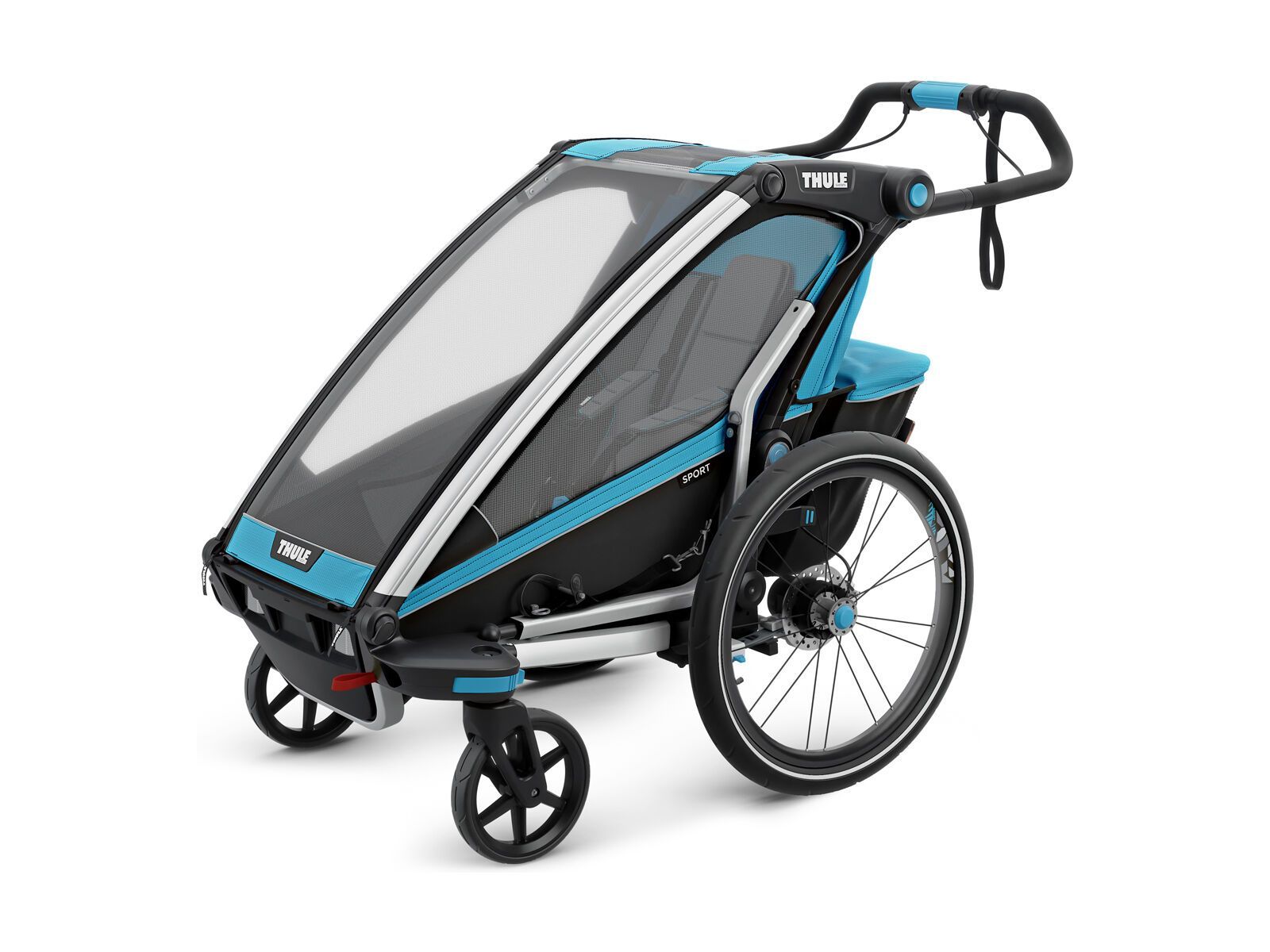 Thule Chariot Sport 1, thule blue/black - Bild 2