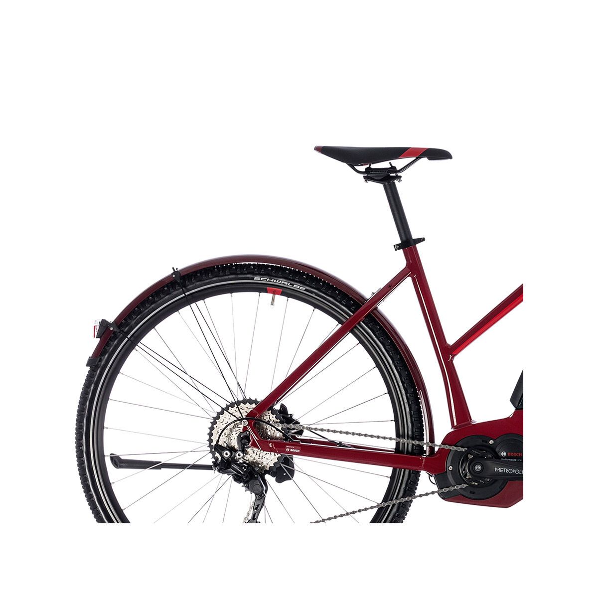 Cube Cross Hybrid Pro Allroad 400 Trapeze, darkred´n´red - Bild 6