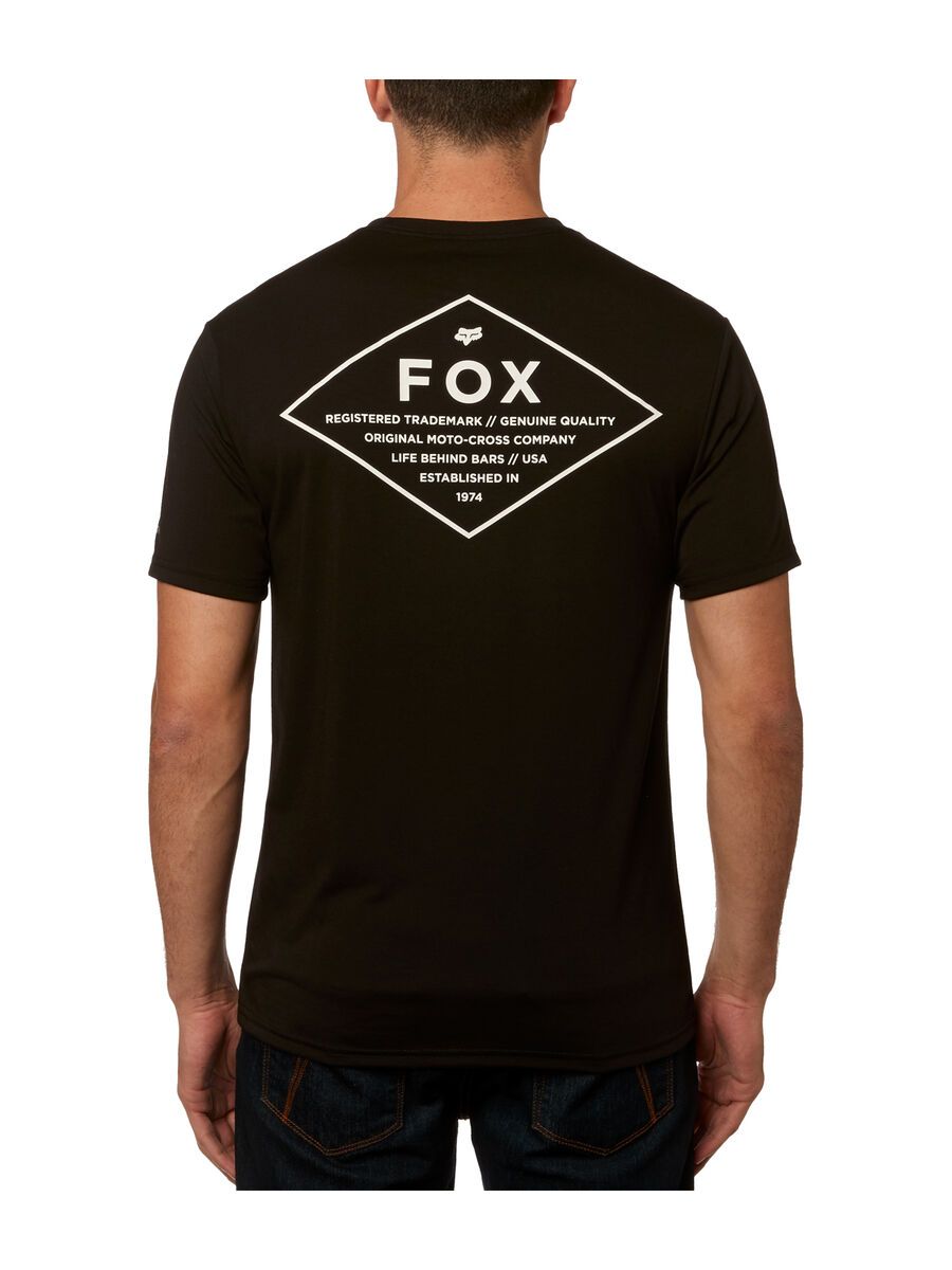 Fox Manifest SS Tech Tee, black - Bild 4
