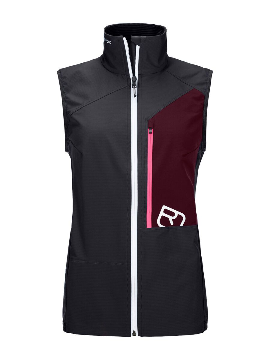 Ortovox Merino Airsolation Berrino Vest W, black raven - Bild 1
