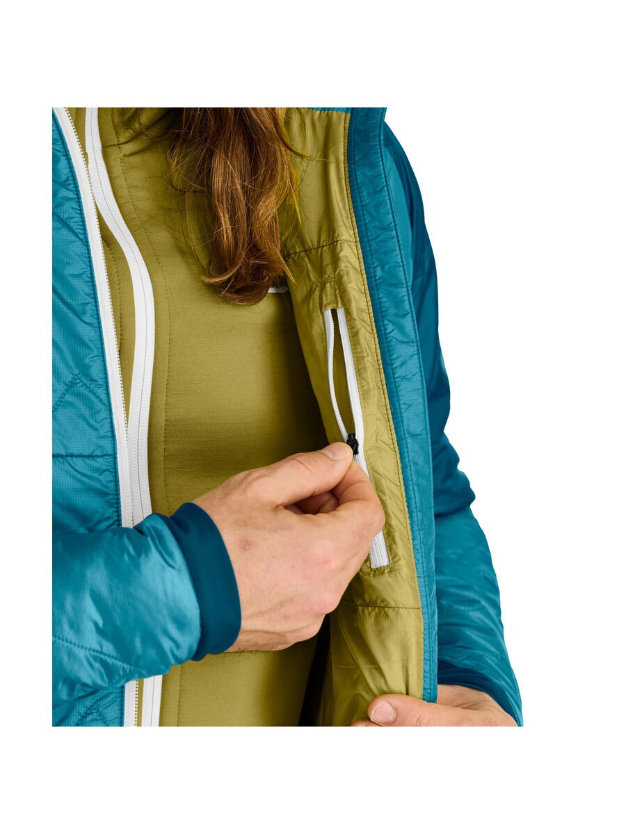 Ortovox Swisswool Piz Vial Jacket M, mountain blue - Bild 3