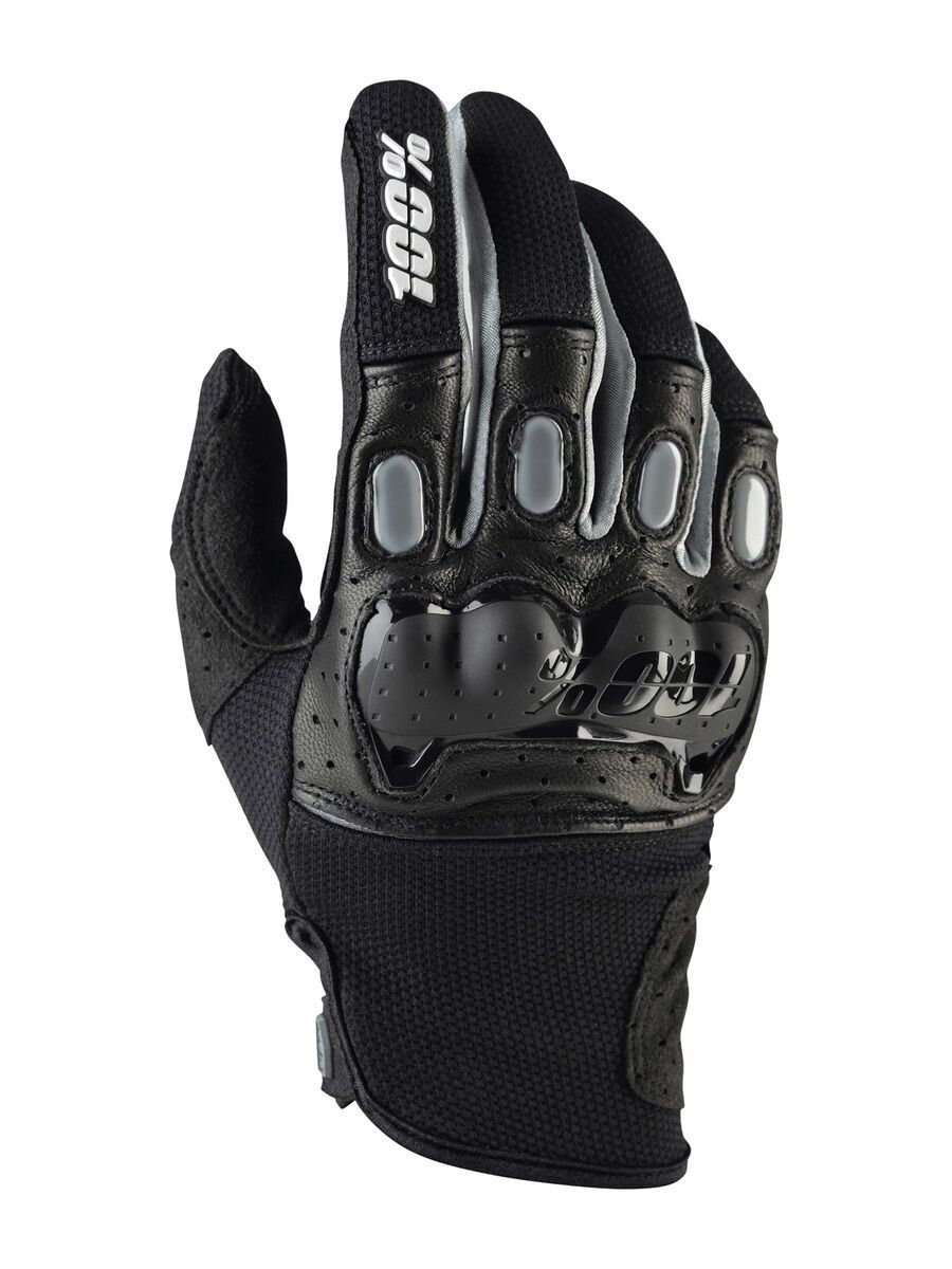 100% Derestricted Dual Sport Glove, black/grey - Bild 1