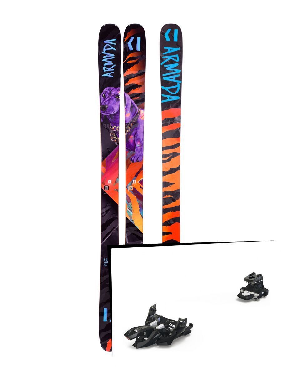 Set: Armada Arv 96 2019 + Marker Alpinist 12 black/titanium - Bild 1