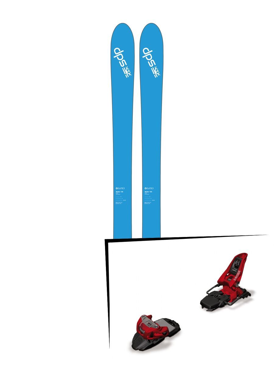 Set: DPS Skis Wailer 106 2017 + Marker Squire 11 (1685412) - Bild 1