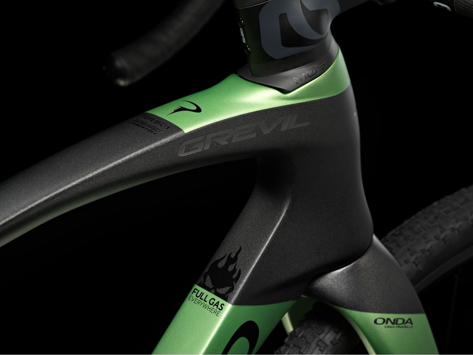 Pinarello Grevil F9 Frame Kit (E361), stone green - Bild 2