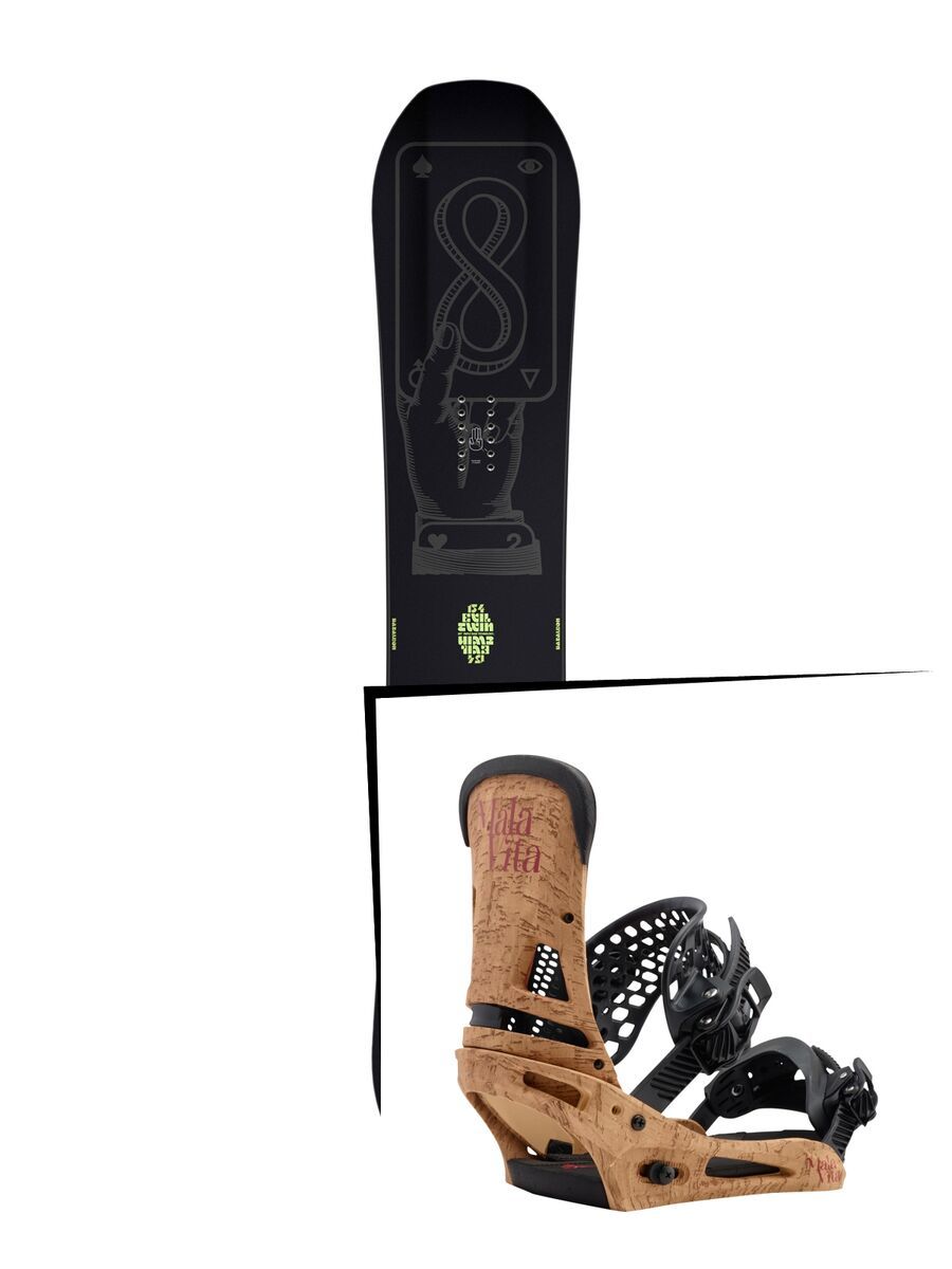 Set: Bataleon Evil Twin 2017 + Burton Malavita (1712852S) - Bild 1