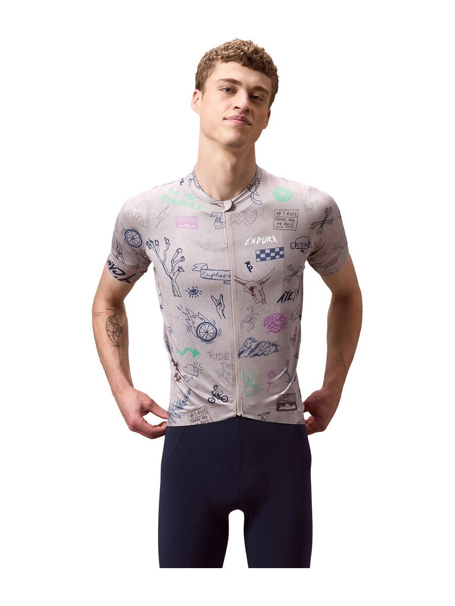 Endura Pro SL Kurzärmeliges Bedrucktes Trikot, titanium - Bild 2