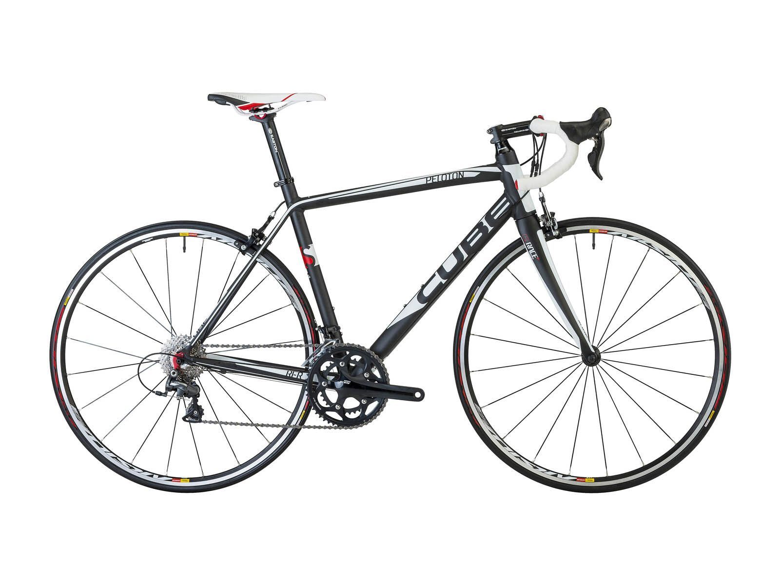 Cube Peloton SL Compact, black anodized white print - Bild 1