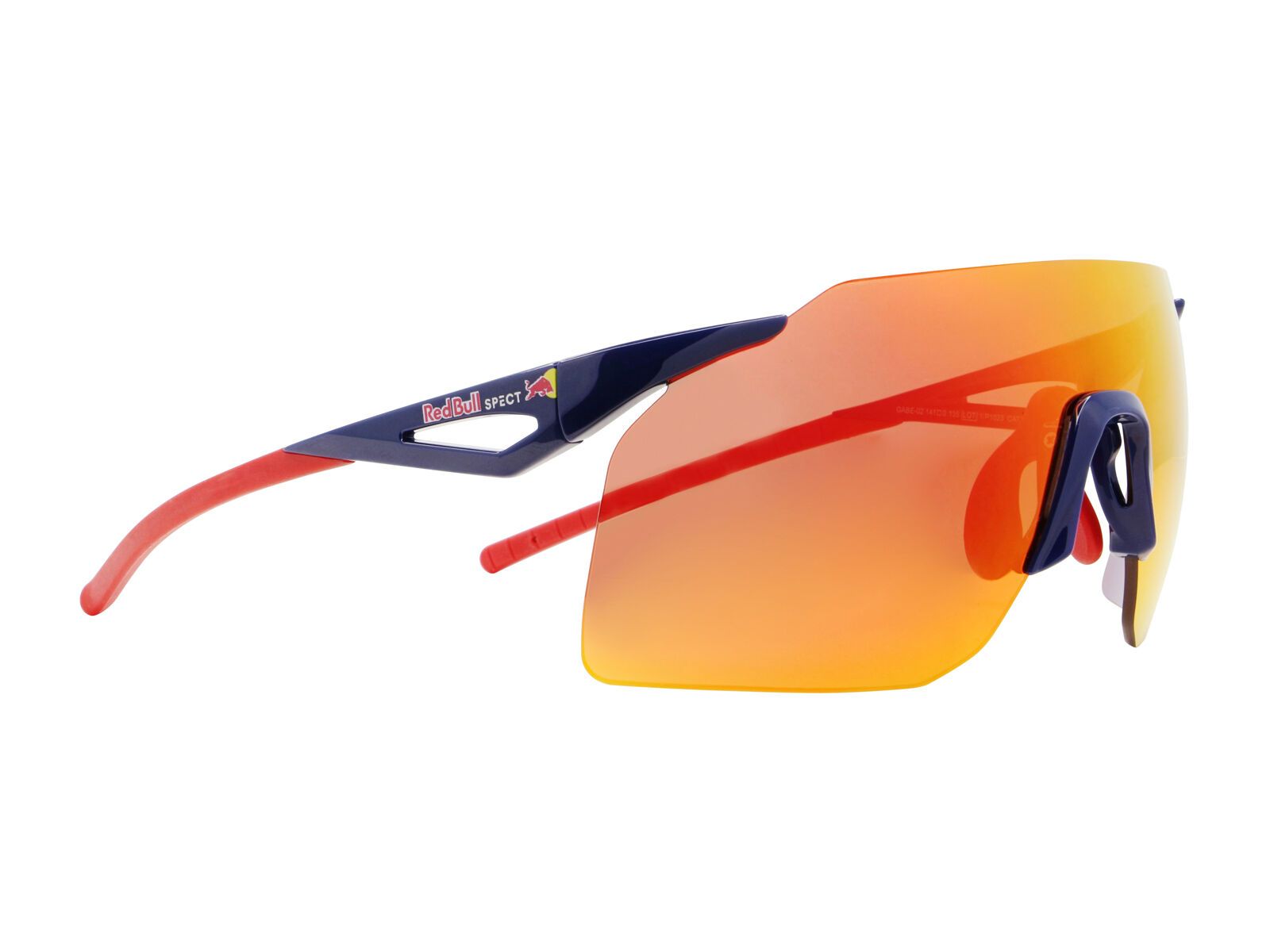 Red Bull Spect Eyewear Gabe, Brown-Red/Orange Mirror / shiny blue - Bild 1